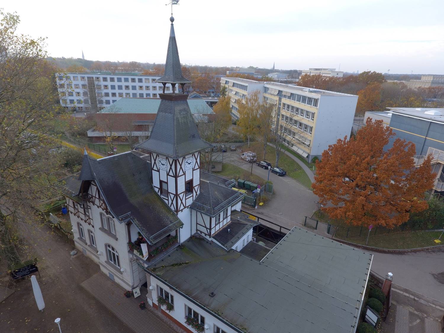 Haupthaus des Gartenvereins